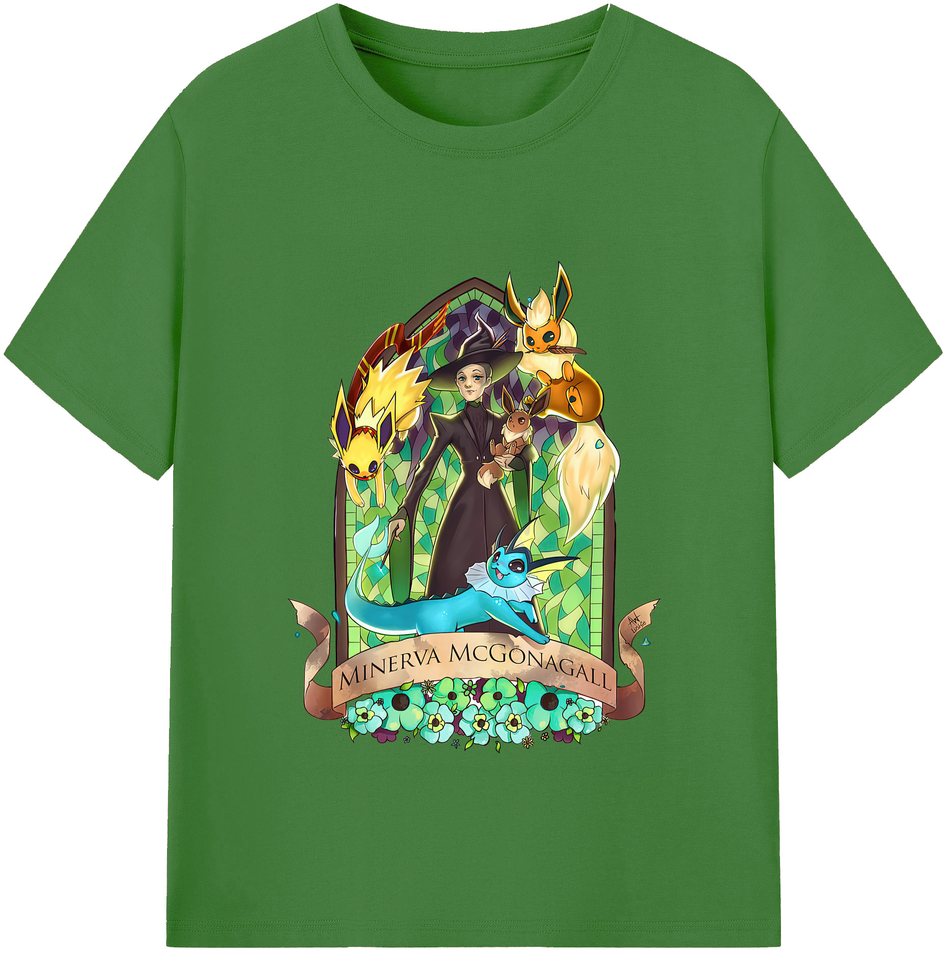 （画像用） Harry Potter ハリー・ポッターシリーズ レディースカジュアルプリントTシャツ（綿100％）